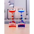 thumbnail image 3 of 1pc Two Color Liquid Oil Spill, Simple Plastic Clear Oil Hourglass Toy For Gift, 3 of 4