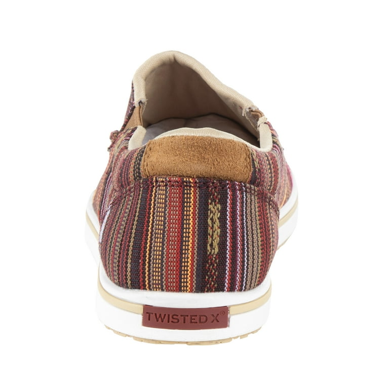 Twisted X Boots Womens WCA0046 Twisted X Merlot Slide On Casual 10