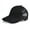 Black, variant on CC Beige Solid Mesh Women's Pony Cap Hats