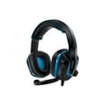 thumbnail image 2 of PlayStation 4 Accessory: Wired Headset - DreamGear GRX - 440 with Boom Mic - Black & Blue: Compatible with PS5, 2 of 11