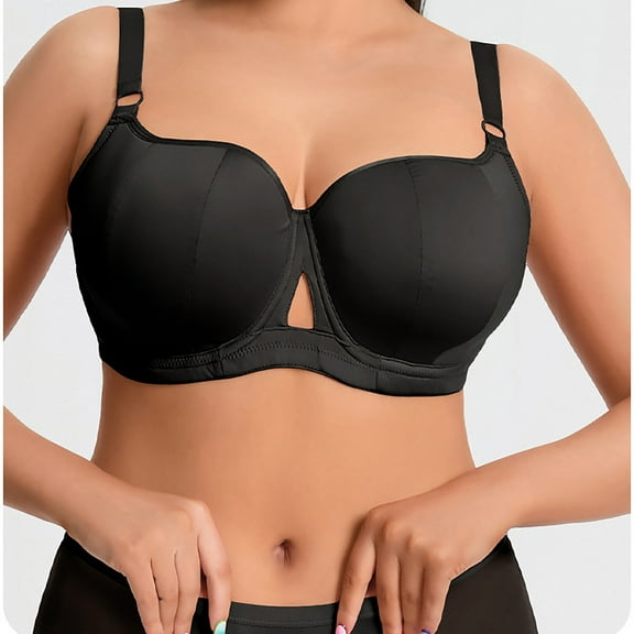 Censtreet Minimizer Bras for Women Full Coverage Underwire Bras Plus Size Lifting Mesh Bra for Heavy Breast