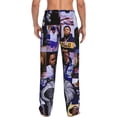 thumbnail image 3 of Music Rod Wave Men's Pajama Pants With Pockets Fashion Cozy Daily Lounge Sleep Pants Sleepwear XX-Large, 3 of 8
