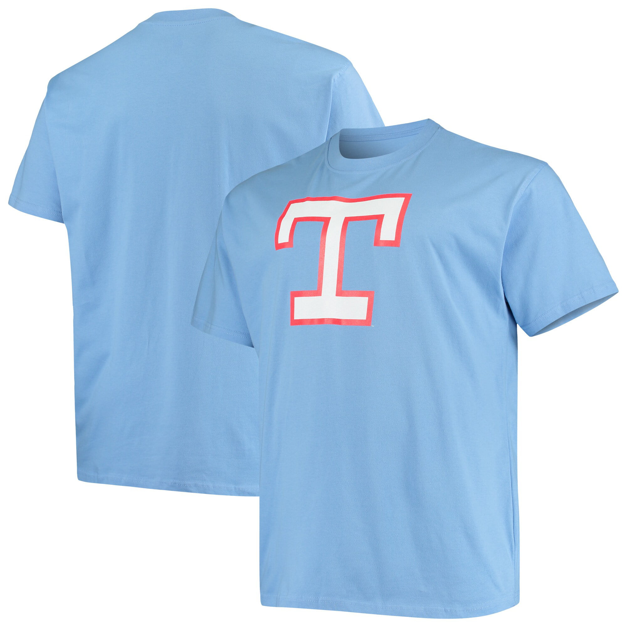 texas rangers light blue shirt