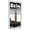 White, variant on 14x8 Black Wood Picture Frame - UV Acrylic, Foam Board Backing, Hanging Hardware