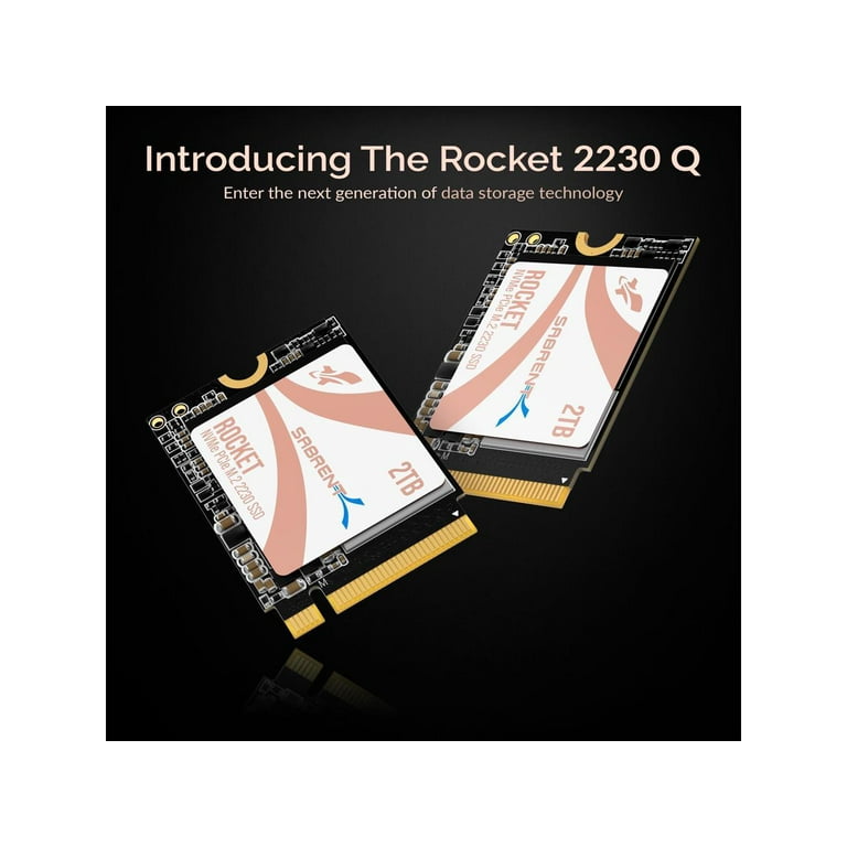 SABRENT Rocket Q4 2230 NVMe 2TB PCIe 4.0 M.2 SSD for Gaming