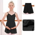 thumbnail image 2 of vdgthytj Girls Ballet Leotards Toddler Sleeveless Camisole Dance Dress Outfit with Removable Skirt 3-15 Years, 2 of 3