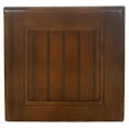 thumbnail image 2 of American Heartland 75865CM 66 in. Poplar TV Stand with Bookcase Sides, Chocolate Mousse, 2 of 2