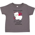 thumbnail image 3 of Inktastic This llama loves her Great Grandma with Hearts Boys or Girls Toddler T-Shirt, 3 of 5