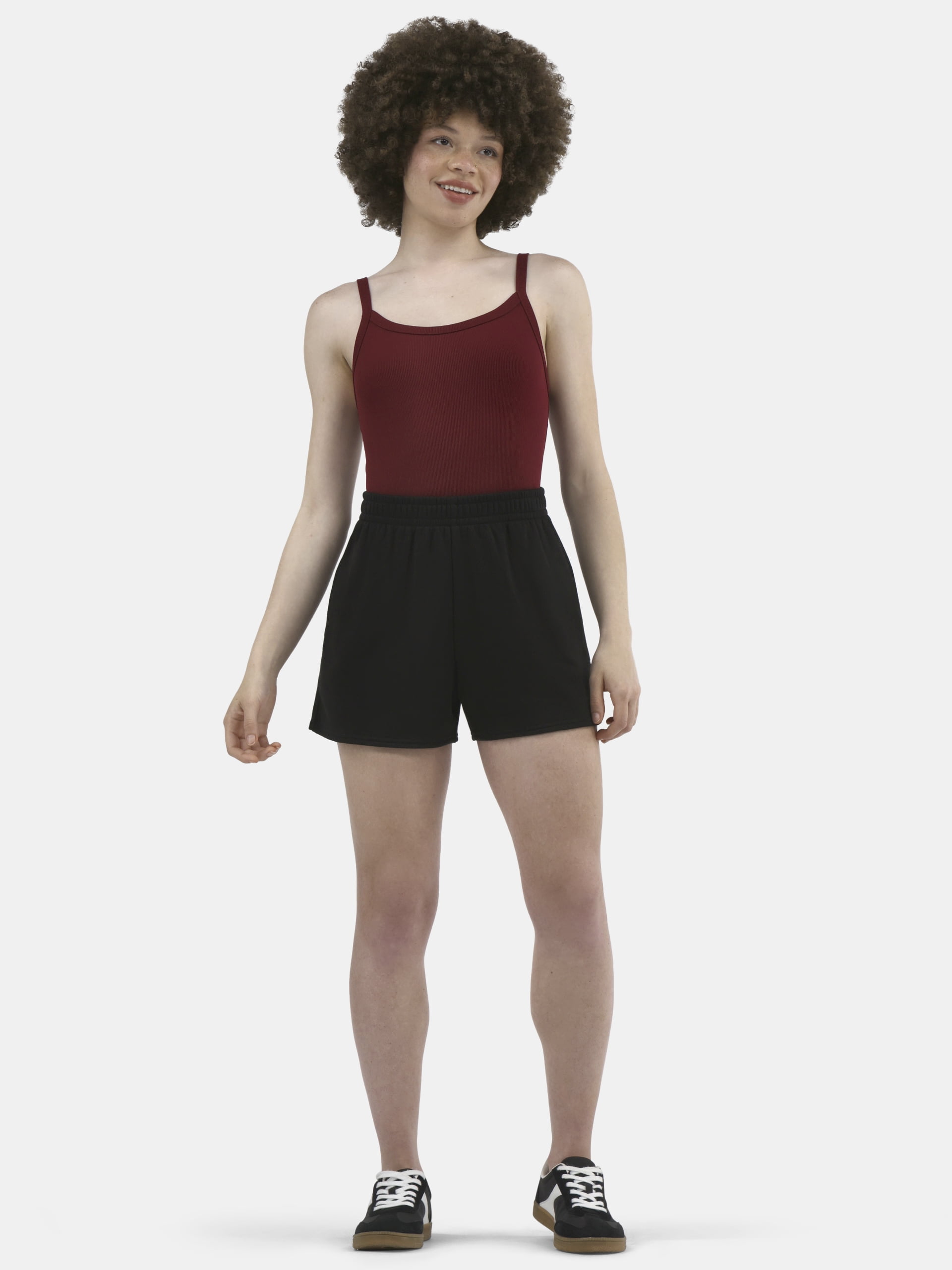 No Boundaries Ribbed Cami Top, Women's XXS-XXL