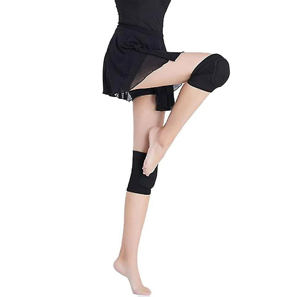 1 paire de genouillères de danse, manchon de protection antidérapant pour  genoux souples 