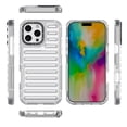 thumbnail image 5 of TECH CIRCLE for iPhone 16 Pro Case 6.3-Inch (2024 Release), Slim Fit Lightweight Thin Basic Case, Plastic/Silicone Materials, Protective Cute Stripe Back Cover Case for iPhone, Peach, 5 of 7