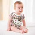thumbnail image 5 of Hello Kitty Baby Bodysuit Boy Girl Clothes Soft Newborn Infant Outfit Short Sleeve Romper, 5 of 8