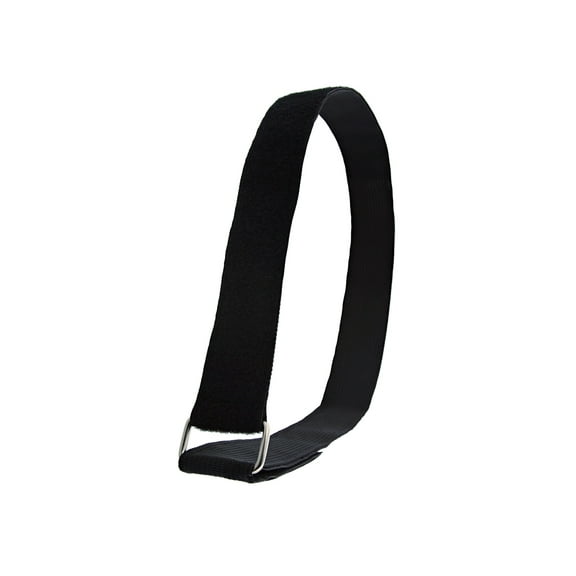 Secure Cable Ties 36 x 1 1/2 Inch Heavy Duty Black Cinch Strap - 5 Pack