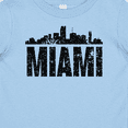 thumbnail image 4 of Inktastic Miami Skyline Grunge Boys or Girls Baby T-Shirt, 4 of 5