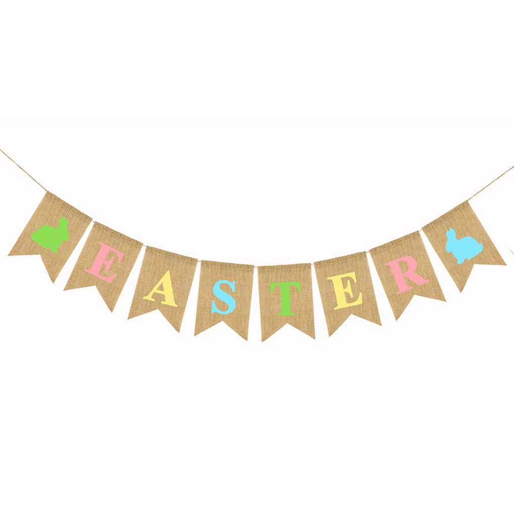 Amosfun Father Day Banner Daddy Birthday Decoration Happy Fathers Day Hanging Prop 