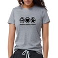 thumbnail image 1 of CafePress - Peace Love And Veterinary Womens Tri Blend T Shirt - Womens Tri-blend T-Shirt, 1 of 1