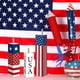 thumbnail image 4 of Juego de Bloques Decorativos de Madera para El Día de La Independencia | Adornos de Tablero de Densidad Resistente | Recuerdos Festivos para El Salón | Decoración Patriótica Multiestilo | Juego de 3, 4 of 5
