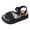 style-12 Black, variant on Gubotare Toddler Sandals Cute Girls Soft Open Toe Princess Flat Shoes Summer Sandals(Toddler/Little Kid) Size 12.5 (Beige,Little Kids 12.5)