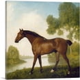 thumbnail image 1 of ARTCANVAS Truss - A Hunter Canvas Art Print by George Stubbs - Size: 18" x 18" (0.75" Deep), 1 of 9