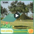thumbnail image 2 of 3x5m Beach Sun Shelter Tarp Tent Shade Waterproof Tarp Tent Outdoor Sun Shelter Camping Tourist Tarp, 2 of 5