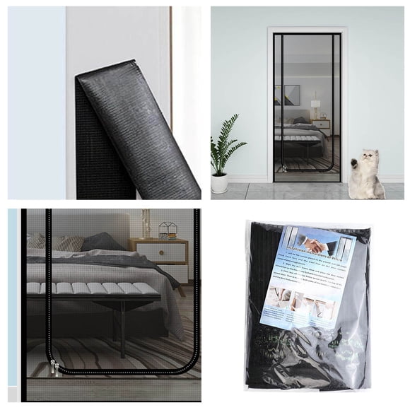 Pet Supplies Cat Screen Net For Balcony Mesh Door Cats Escaping Ideal for Living Room Bedroom Kitchen Against