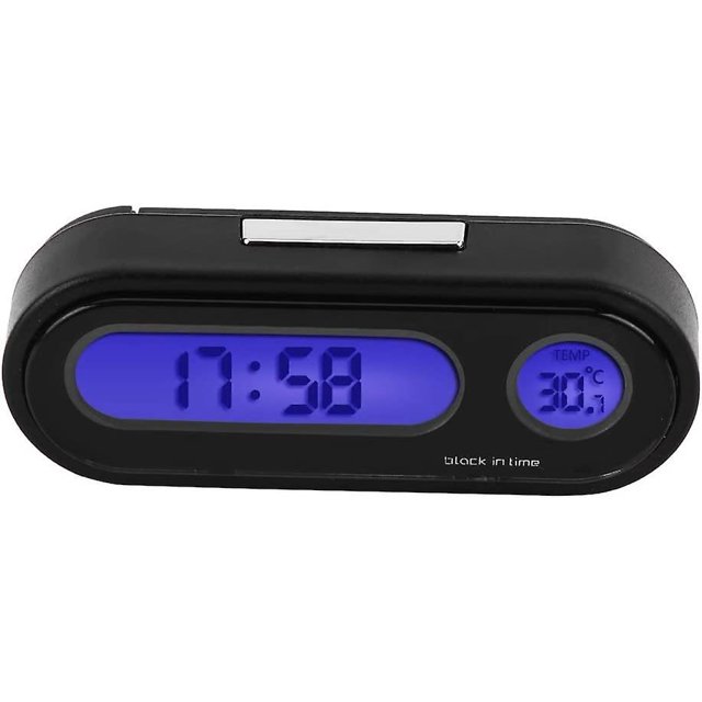Reloj electrónico LED Digital Sincero 2 en 1 termómetro voltímetro