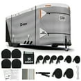 thumbnail image 1 of KNOX Horse Trailer Covers With Anti-Tear APEX Fabric, Bumper-Pull Horse Trailer Cover Windproof & Waterproof Protection, Storage Cover, Multi-Year Use, 10 Ft 1 In - 12 Ft, 1 of 8