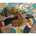 thumbnail image 5 of oneOone Viscose Chiffon Dark Beige Fabric Leaves Sewing Material Print Fabric By The Yard 42 Inch Wide, 5 of 6