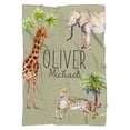 thumbnail image 3 of On Safari Herringbone Crib Bedding Set, 3 of 4