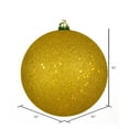 thumbnail image 2 of Vickerman 10" Medallion Gold Sequin Ball Ornament, 2 of 6