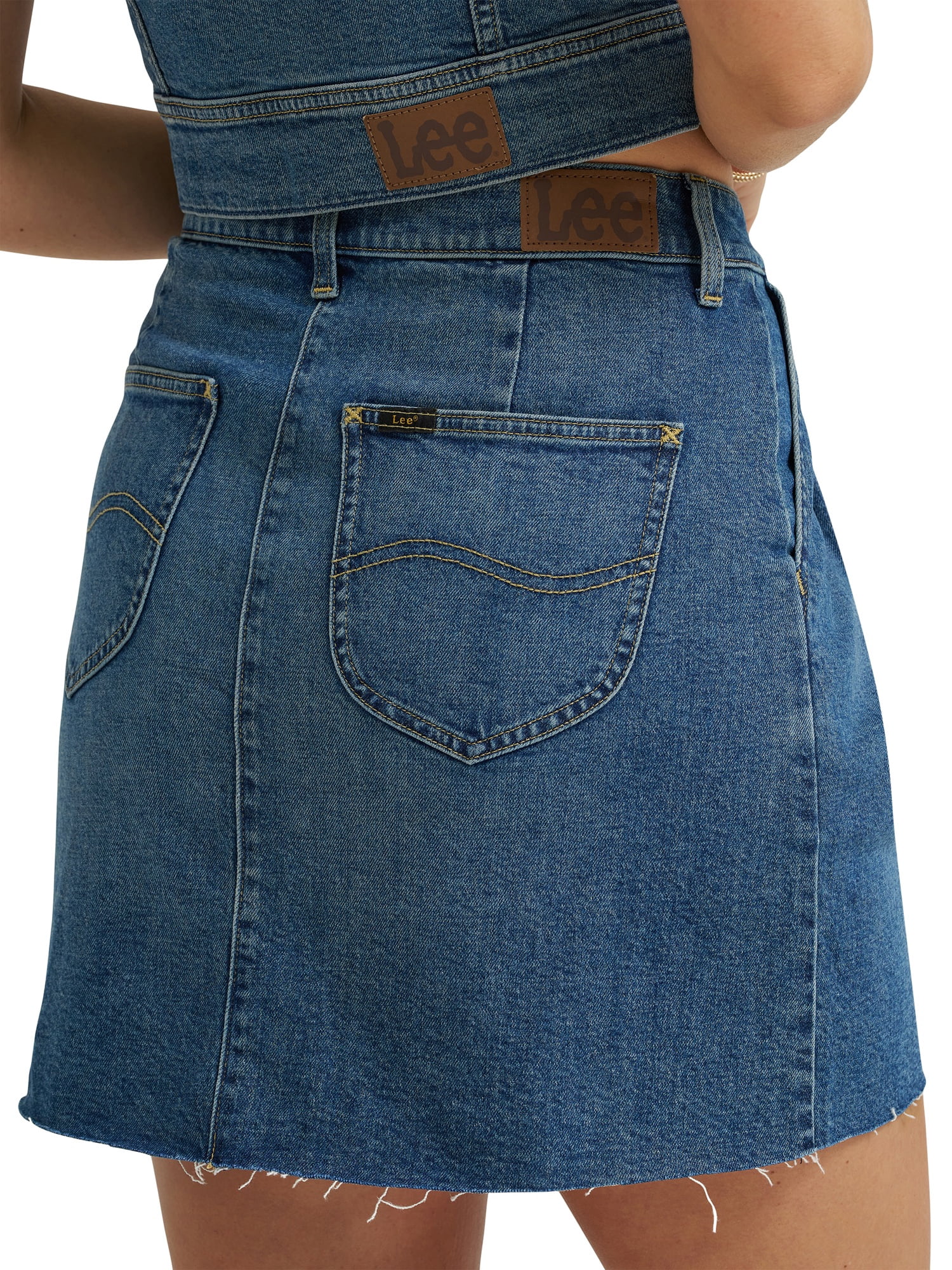 Lee® Women's Heritage Pleated Denim Skirt, Sizes 2-18