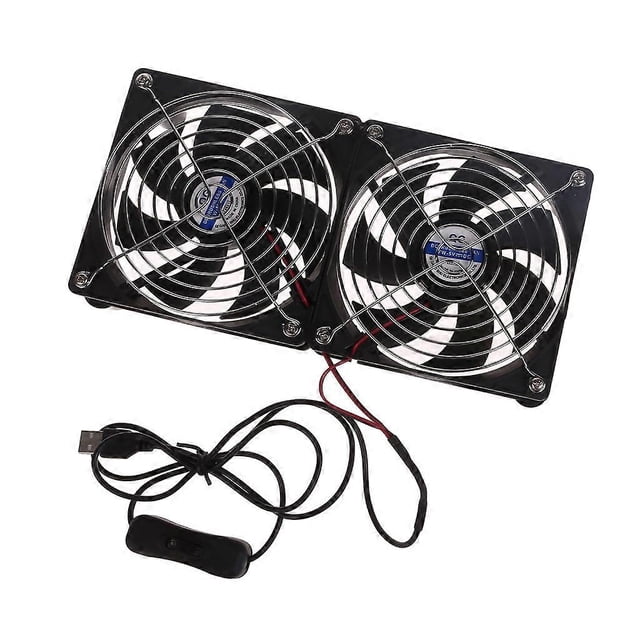 80mm/120mm/240mm USB Cooling Fan with Switch for DIY Computer Chassis Wireless Router Set-top Box