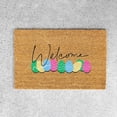 thumbnail image 4 of 24×16 In Easter Spring Welcome Mat Colorful Easter Eggs Front Door Mat Welcome Mat Door Mat, 4 of 5