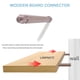 thumbnail image 3 of Floating Shelf Brackets -10 Pack Heavy Duty Wood Invisible Shelf Brackets DIY Adjustable Hardware Bl, 3 of 5