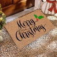 thumbnail image 4 of LHWEN Christmas Door Mat Non-slip Welcome Floor Mat for Bathroom Living Room Festive Decor Durable Absorbent Rugs for All Floors Versatile Home Decoration, 4 of 5