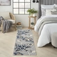 thumbnail image 3 of Nourison Aloha 2' x 6' Blue Grey Outdoor Rug, 3 of 8