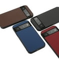 thumbnail image 3 of Carbon Fiber Case Compatible With Google Pixel 7 Pro/7, Soft Tpu Frame + Pu Leather Shockproof Cover, 3 of 3