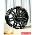 thumbnail image 3 of Raceline 931B-INJECTOR 16" Cast Aluminum Wheel, INJECTOR BLACK 16X8 8X6.5 0mm Fits select: 1994-2002 DODGE RAM 2500, 2003-2006 CHEVROLET SILVERADO K2500 HEAVY DUTY, 3 of 4