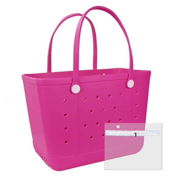 Bolsa de Playa Uwyriwooq Extra Grande de Caucho Impermeable para Mujeres
