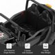 thumbnail image 2 of Coche eléctrico infantil 24V 4WD de 2 plazas - Camión volquete con pala y cama eléctrica - Control remoto, luces LED, música inalámbrico - Regalo ideal para niños y niñas - Color negro, 2 of 8