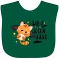 thumbnail image 3 of Inktastic Halloween Hugs with Cute Vampire Cat Bat Boys or Girls Baby Bib, 3 of 4