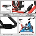 thumbnail image 6 of Gymax Exercise Bike Stationary Belt Drive Indoor Cycling Bike Gym Home Cardio, 6 of 10