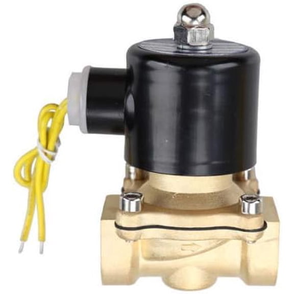 1/4 Inch Electric Solenoid Valve 110V-120V AC Air Water Gas Normally Closed NPT$$Plumbing & HVAC