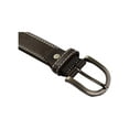 thumbnail image 2 of INSPIRE CHIC Women's Single Prong Buckle Classic Double Stitch Belt Brown Waist: 32.3 "/82cm-38.3 "/97cm, 2 of 5