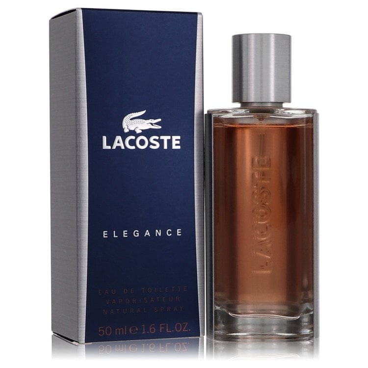 Lacoste Elegance Eau De Toilette Cologne Spray 1.7 oz for Men Walmart.com