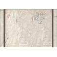 thumbnail image 1 of 24"x36" Gallery Poster, battle map of Gettysburg Campaign, 1863 P1, 1 of 1