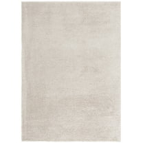 SAFAVIEH Penelope Braden Solid Shag Area Rug, Beige, 4' x 6'