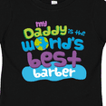 thumbnail image 4 of Inktastic World’s Best Barber Daddy Boys or Girls Toddler T-Shirt, 4 of 5