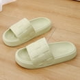 thumbnail image 4 of ibiyuan Slippers for Women Slides for Women Non Open Toe Womens Dressy Sandals Casual Summer Shoes for Beach,travel,water or Poolside, 4 of 5