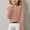 Pink, variant on Bnwani Kids Sweaters Girls Fall Knitted Solid Sweater Blue